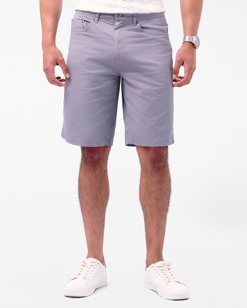 Bermuda Hombre Misael Gris Smoked