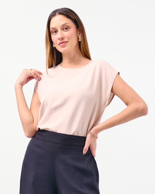 Blusa Mujer Erika Beige Natural