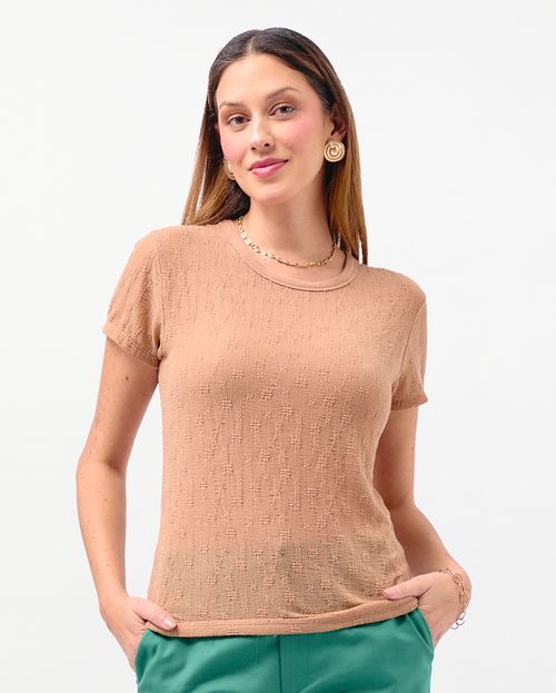 Polo Mujer Kenia Marron Cocoa