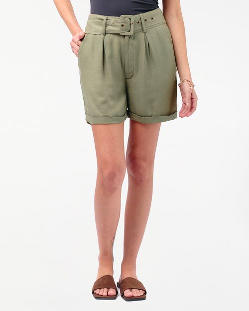 Short Mujer Verona Verde Olivo