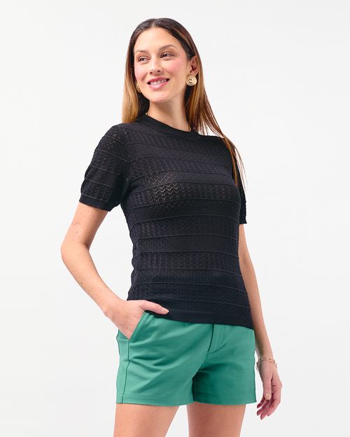 Polo Mujer Gaby Negro