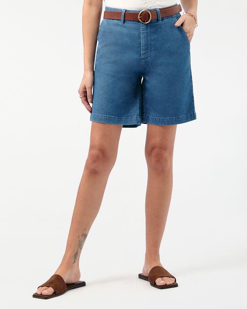 Short Mujer Tatiana Medium Wash