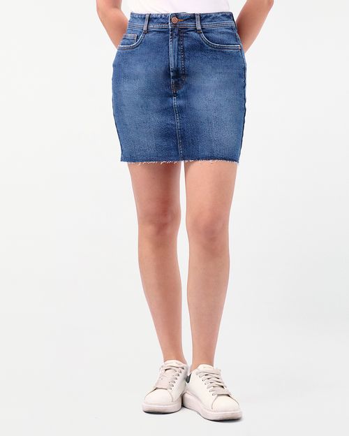Falda Denim Mujer Zalime Total Stone