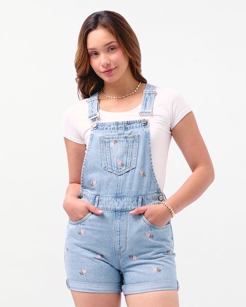 Overol Mujer Lady Total Sky