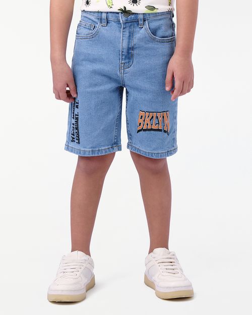 Bermuda Denim Niño Luty Light Wash