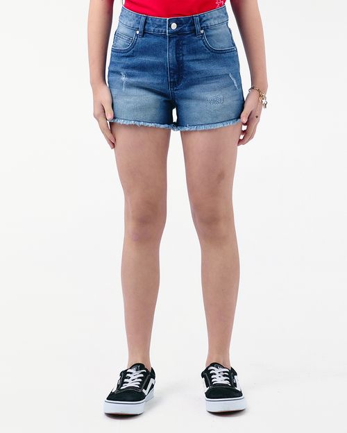 Short Denim Jovencita Valeria Medium Wash