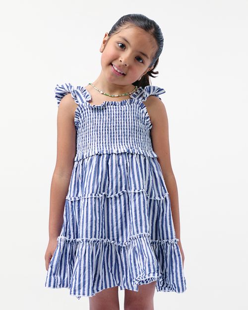 Vestido Niña Betsy Azul