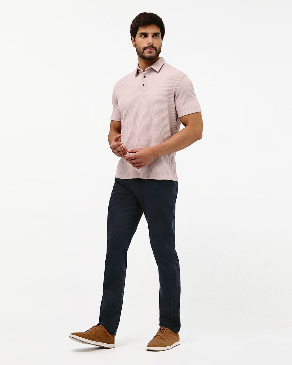 Polo-Cuello-Camisa-Hombre-Yorsh-Lila-Pastel-M