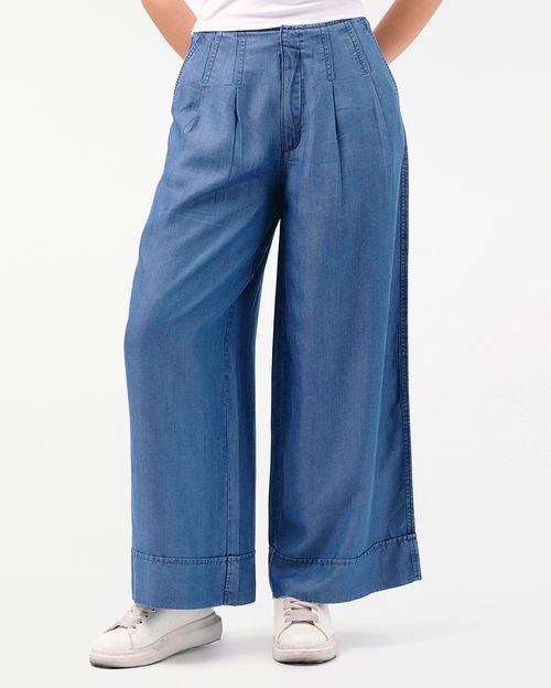 Pantalón Mujer Kamaria Medium Wash