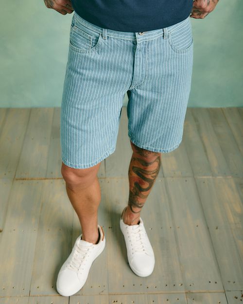 Bermuda Hombre Lionel Light Wash