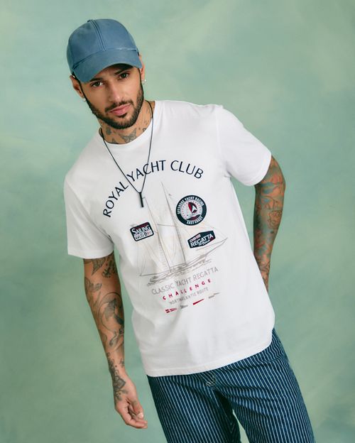 Polo Hombre Henry Blanco Optico