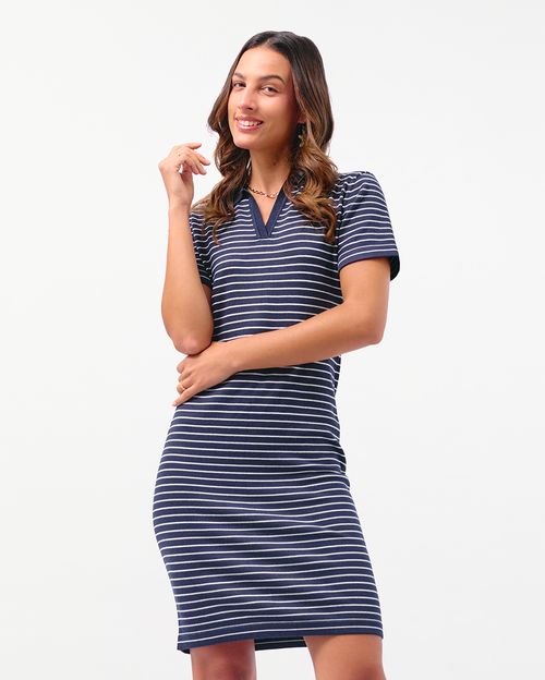 Vestido Mujer Noa Azul Náutico