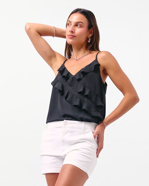 Blusa Mujer Avril Negro