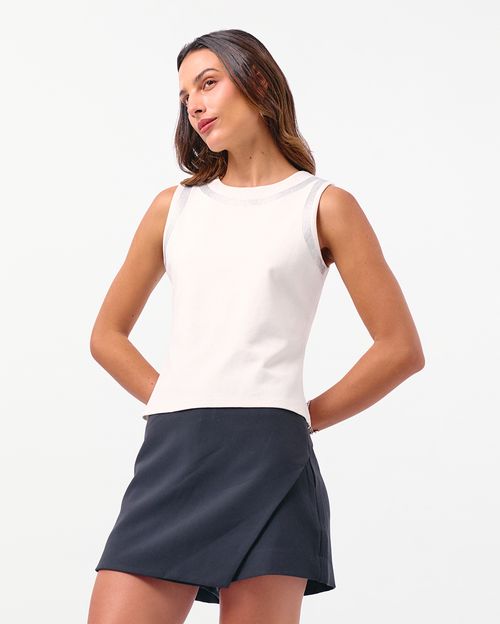 Polo Mujer Lady Blanco Optico