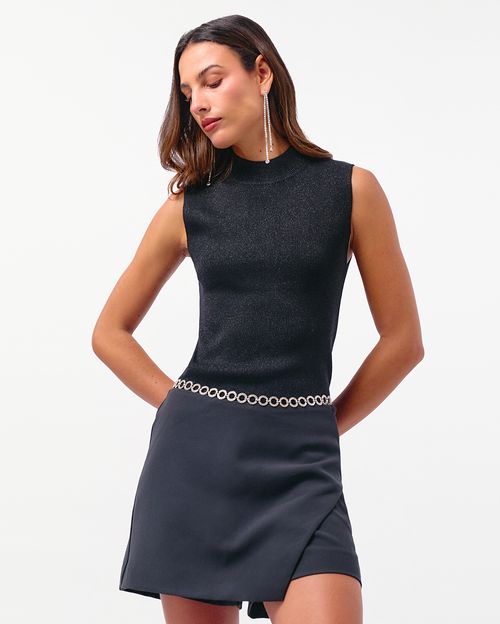 Polo Mujer Carly Negro