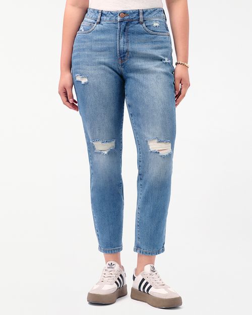 Jean Mujer Larisa Total Dirty Green