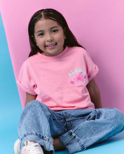 Polo Niña Roxi Coral New