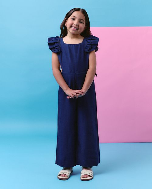 Overol Niña Neri Azul Atlántico