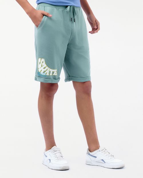 Bermuda Jovencito Franco Verde Hoja