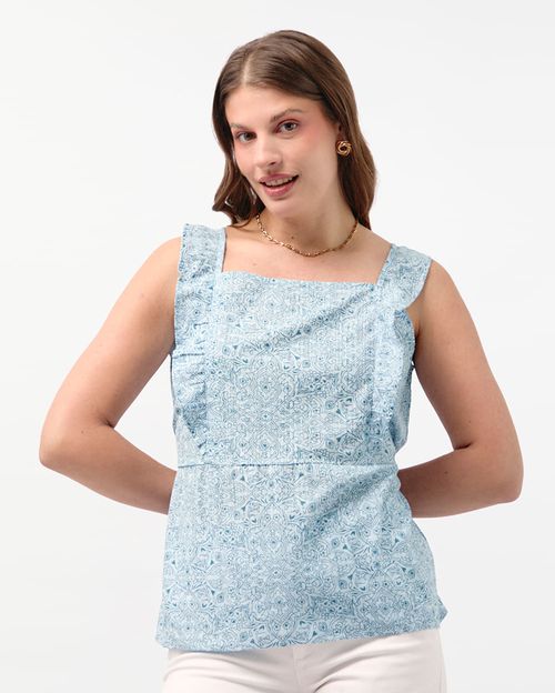 Blusa Mujer Nancy Celeste Dream