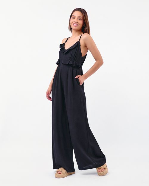 Enterizo Mujer Marcella Negro