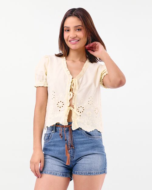 Blusa Mujer Melody Amarillo Mellow