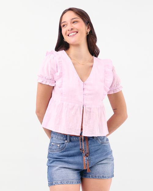 Blusa Mujer Mirari Rosado Cristal