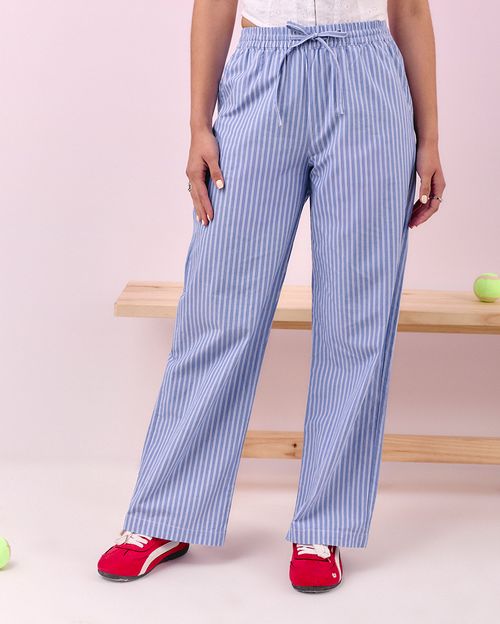 Pantalón Mujer Neo Celeste