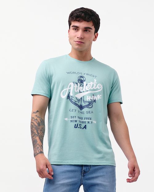 Polo Hombre Manuel Verde Wave