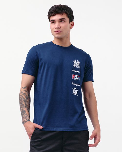 Polo Hombre Manuel Azul Pageant