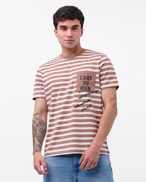 Polo Hombre Fred Marron Cocoa