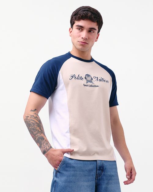 Polo Hombre Onil Beige Crema