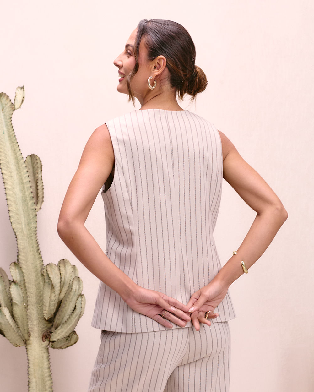 Chaleco-Mujer-Ginette-Beige-Crema-S