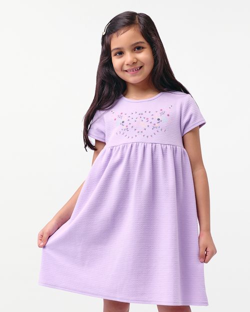 Vestido Niña Xime Lila Violeta