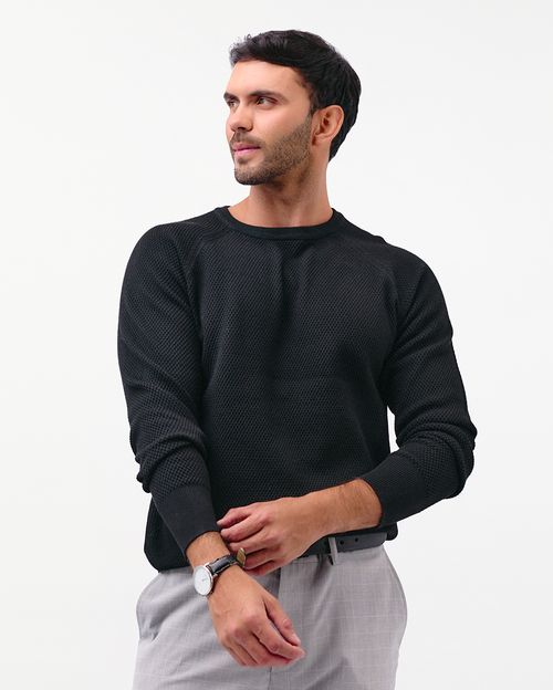 Chompa Hombre Clarence Negro