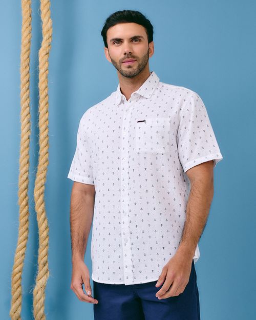 Camisa Hombre Dilan Blanco Optico