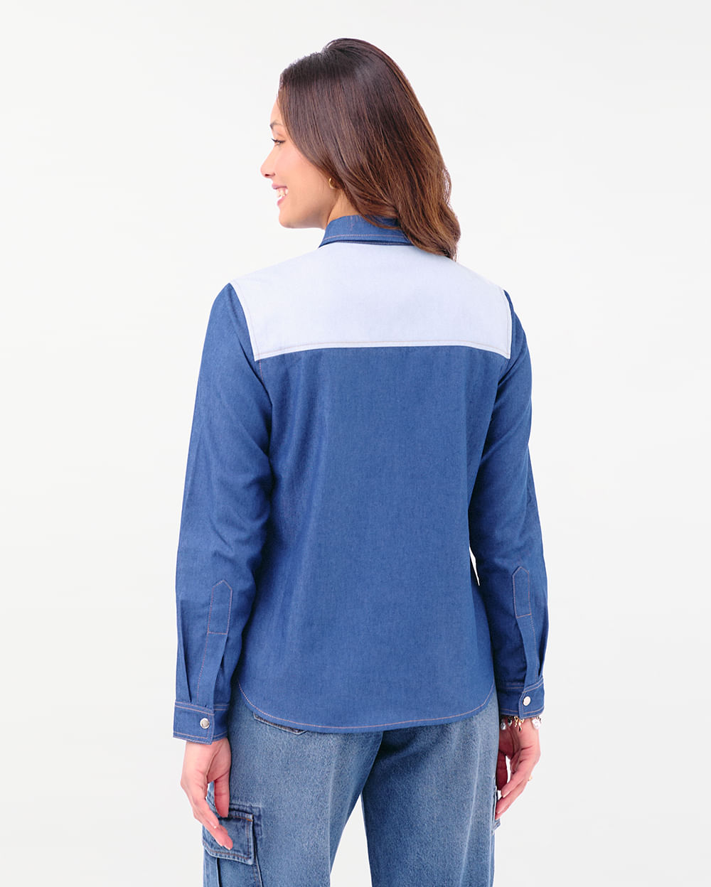 Blusa-Mujer-Darlin-Blue-Block-Color-S