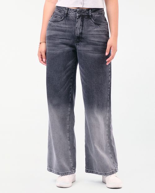 Jean Mujer Ruby Total Grey
