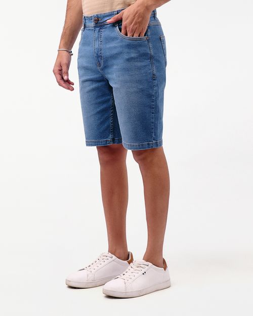 Bermuda Denim Hombre Mbappe Cristal
