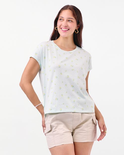 Polo Mujer Main Verde Pastel