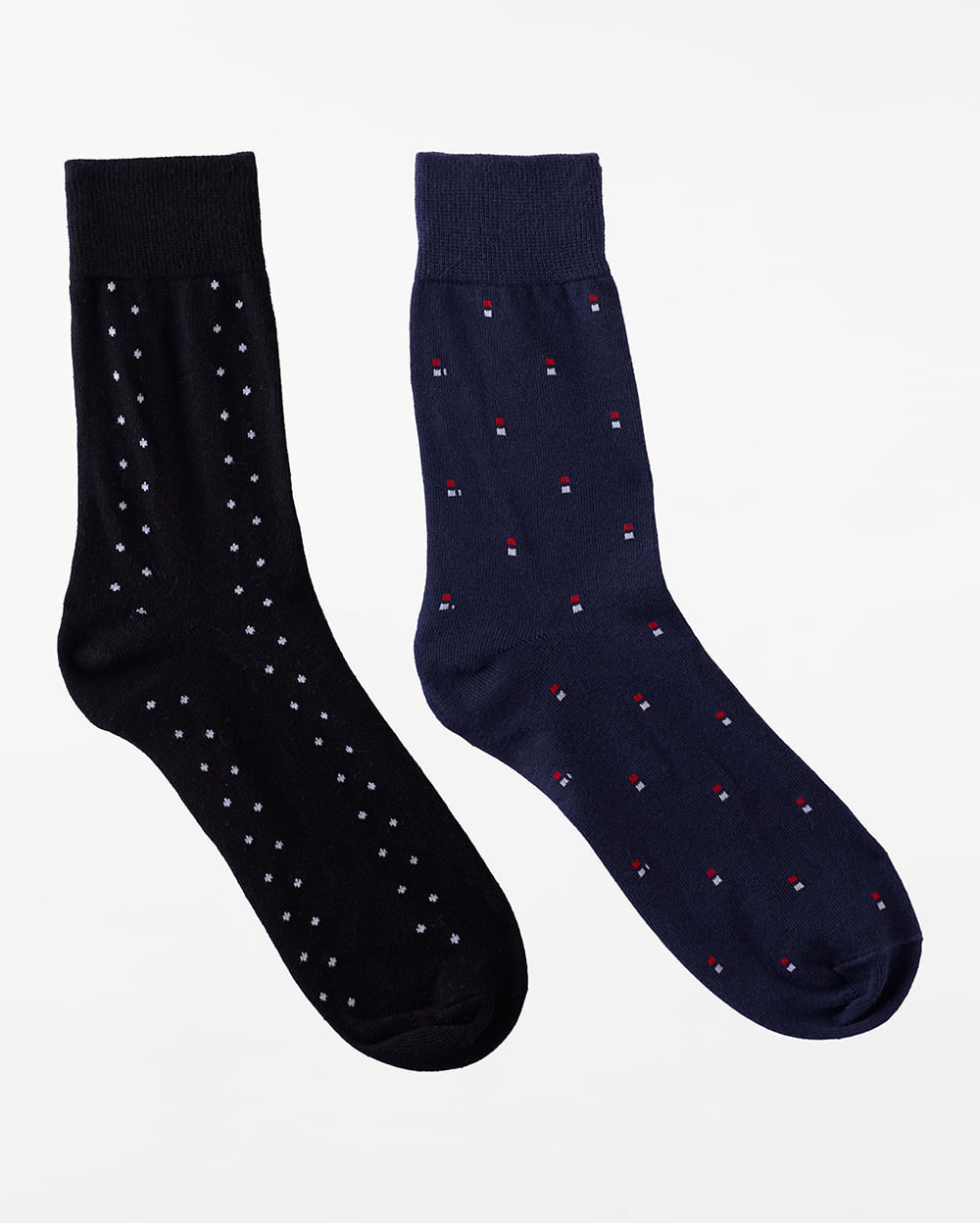 Calcetines-Pack-x-2-Hombre-Formal-Negro-U