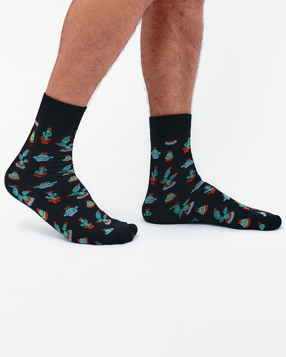 Calcetines-Pack-x-2-Hombre-Formal-Marron-U