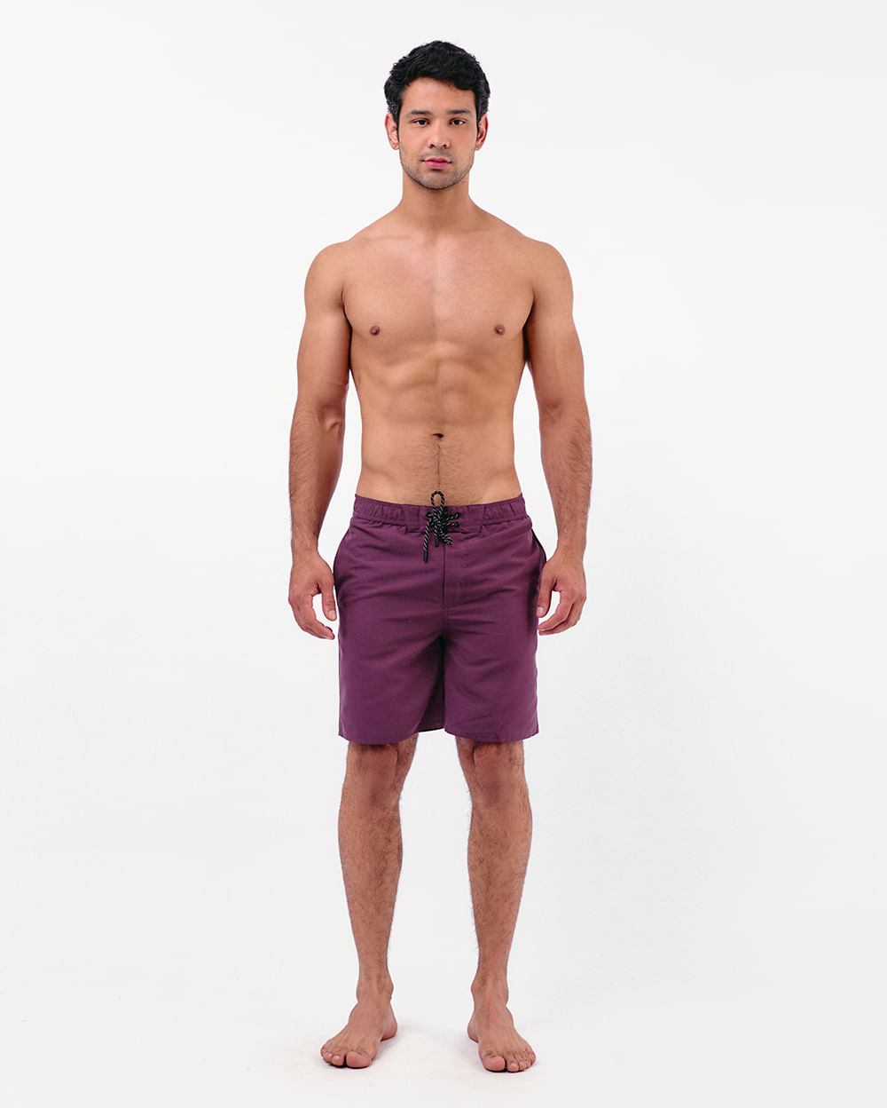 Ropa-De-Baño-Hombre-Austin-Guinda-Oscuro-M