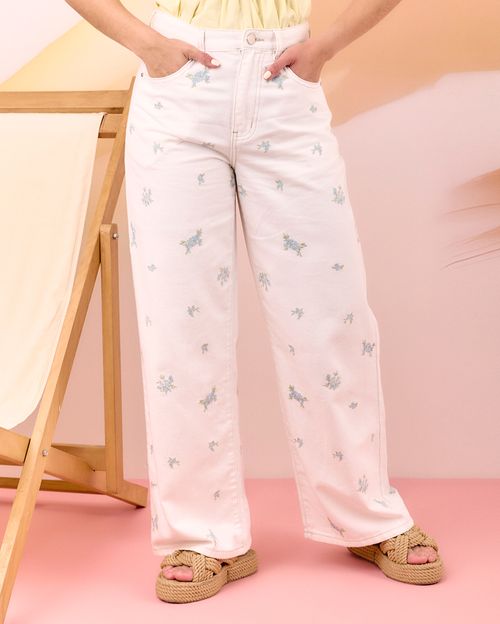 Pantalón Mujer Malua Blanco