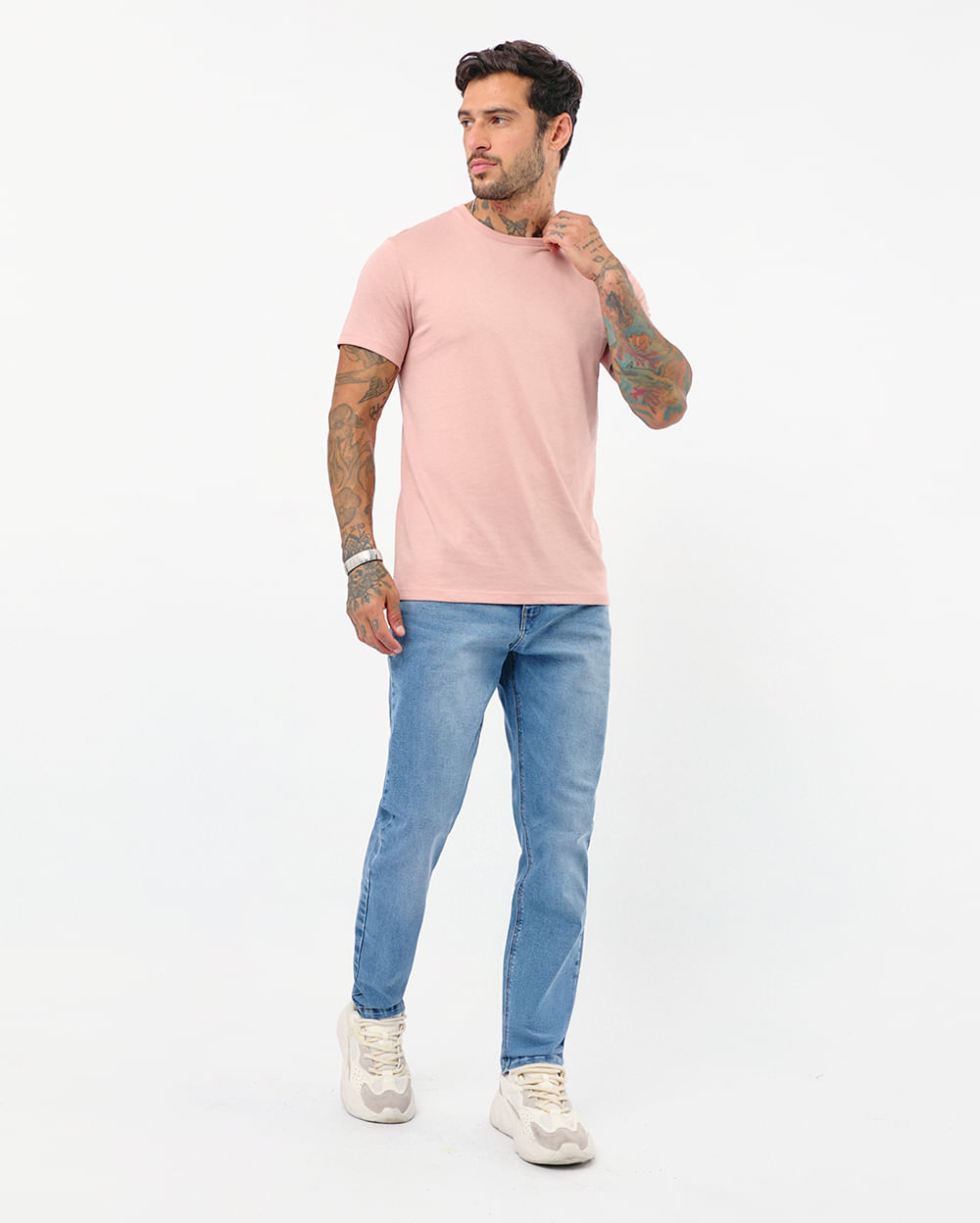 Polo-Hombre-Julio-Core-Rosado-Empolvado-M