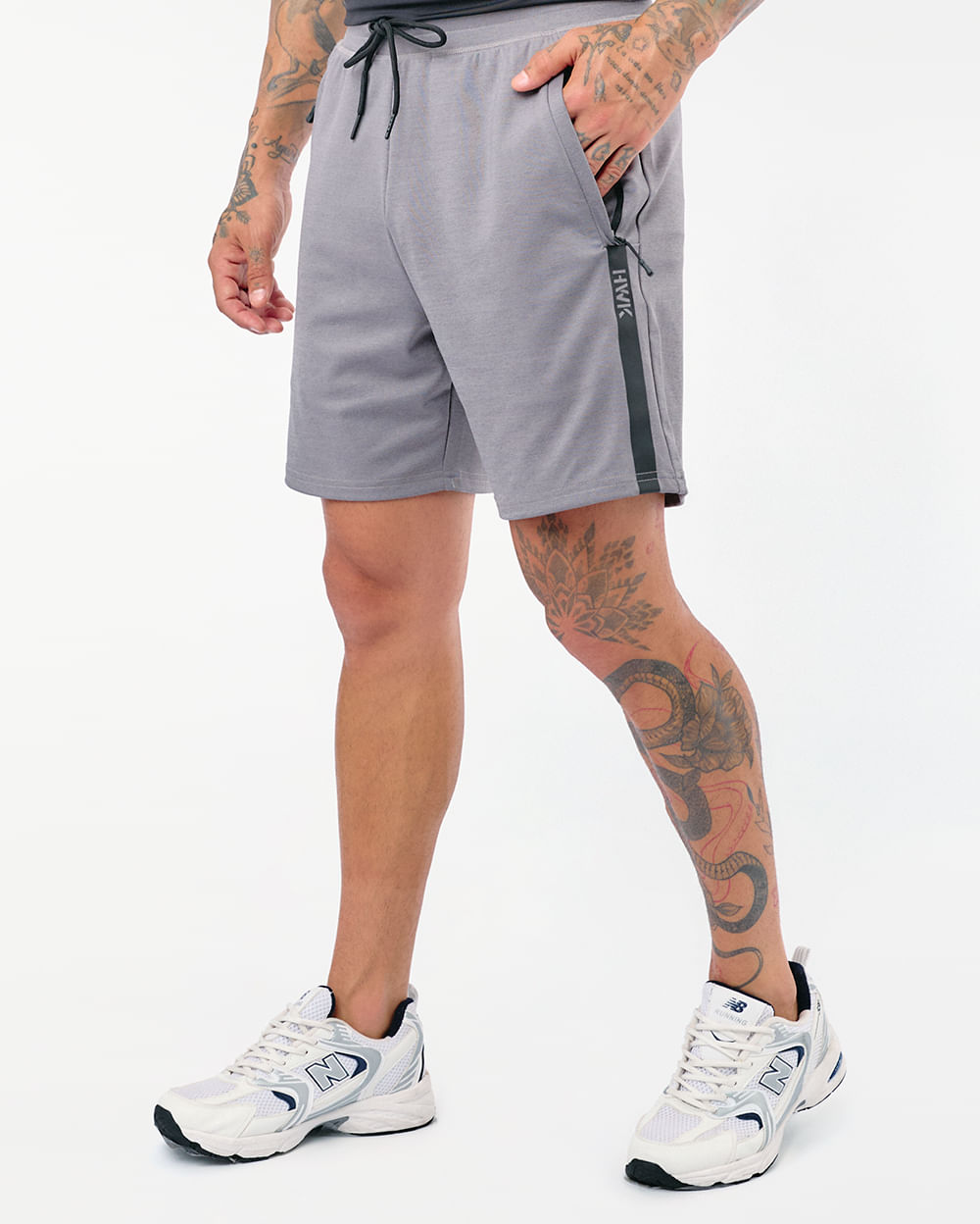 Bermuda-Hombre-Tyrion-Gris-Melange-M