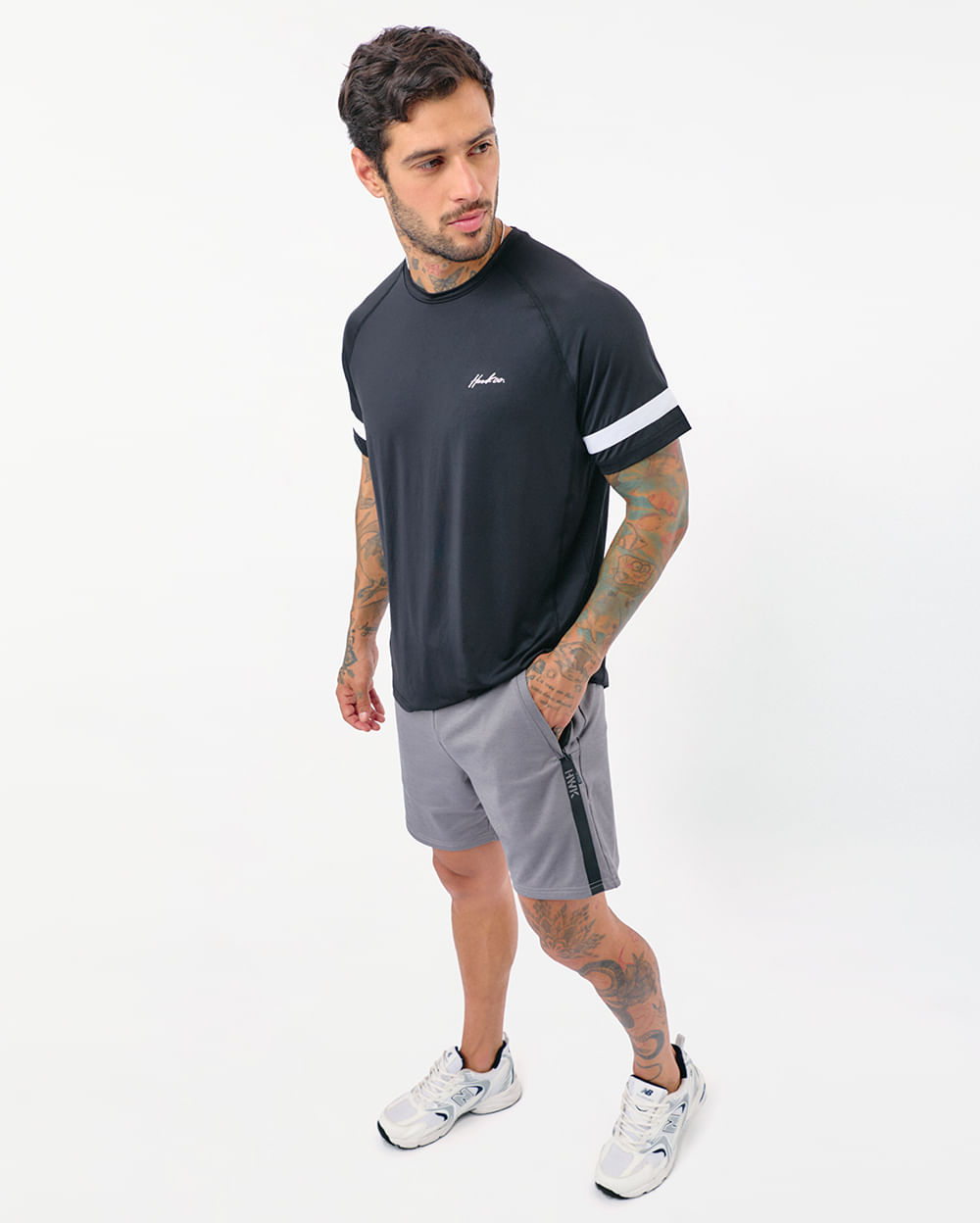 Bermuda-Hombre-Tyrion-Gris-Melange-M