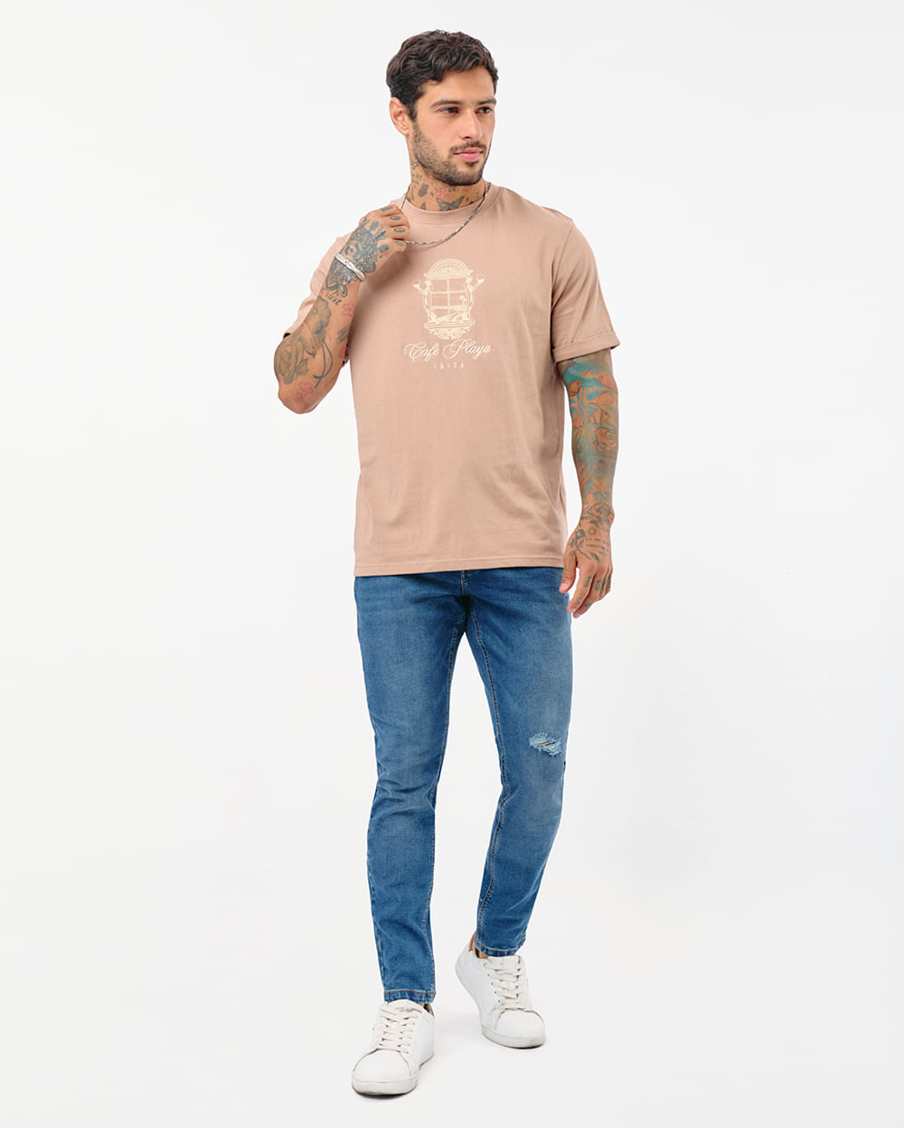 Polo-Hombre-Phill-Beige-Sand-M