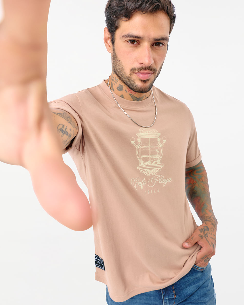 Polo-Hombre-Phill-Beige-Sand-M