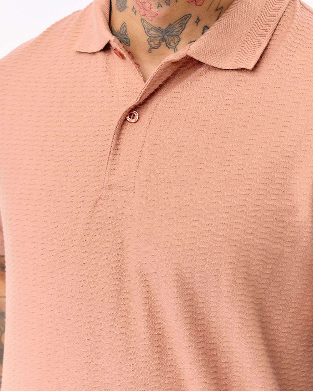 Polo-Cuello-Camisa-Hombre-Cruz-Rosa-Mocca-M